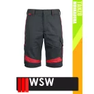 WSW TANZO GREYRED technikai kevertszálas rövid munkanadrág - munkaruha