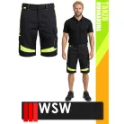 WSW TANZO BLACKHV technikai kevertszálas rövid munkanadrág - munkaruha