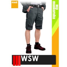   WSW ABANICO GREY technikai kevertszálas rövid munkanadrág - munkaruha