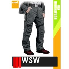   WSW ABANICO GREY technikai kevertszálas derekas munkanadrág - munkaruha