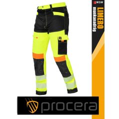   Procera LIMERO YELLOW erősített anyagú technikai deréknadrág - munkaruha