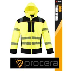   Procera LORO YELLOW erősített anyagú technikai softshell kabát - munkaruha
