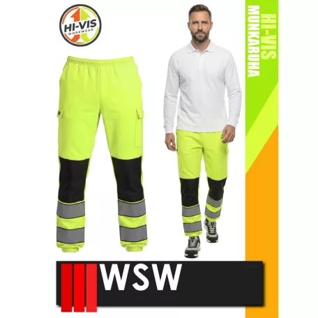 WSW YELLOW LUMIS technikai stretch jogger deréknadrág - munkaruha