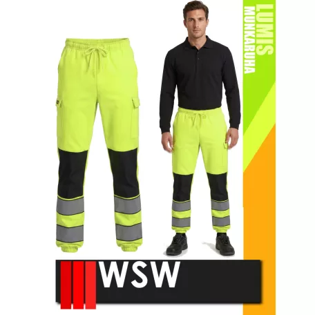 WSW YELLOW LUMIS technikai stretch jogger deréknadrág - munkaruha