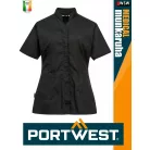 Portwest MEDICAL BLACK PREMIER női tunika köpeny - munkaruha
