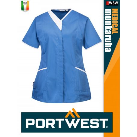 Portwest MEDICAL BLUE MODERN női tunika köpeny - munkaruha