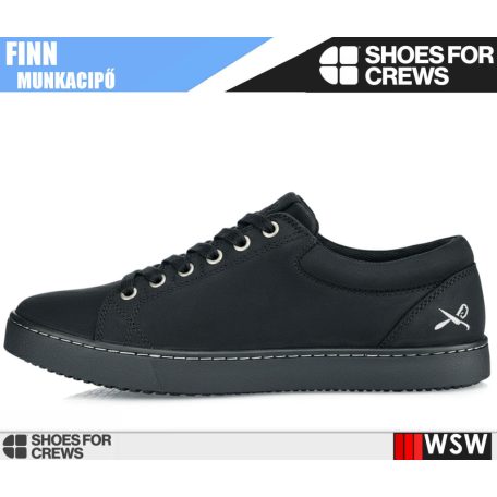 Shoes For Crews MOZO FINN BLACK OB férfi csúszásmentes munkabakancs - munkacipő
