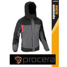Procera PROPLUS GREY bélelt vízálló kabát - munkaruha
