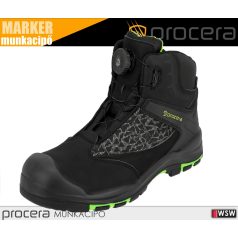   Procera MARKER BLACK S3L technikai fémmentes önbefűzős munkacipő - munkabakancs