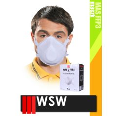   WSW MAS FFP3 WHITE univerzális maszk 20 db/doboz - védőfelszerelés