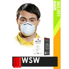   WSW MAS FFP1 WHITE univerzális maszk 20 db/doboz - védőfelszerelés