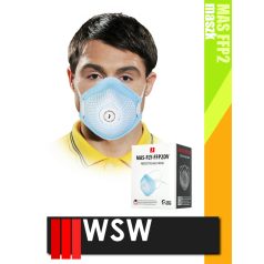   WSW MAS FFP2 BLUE univerzális maszk 10 db/doboz - védőfelszerelés
