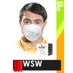   WSW KN95 WHITE univerzális szelepes maszk 20 db/doboz - védőfelszerelés