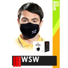   WSW KN95 BLACK univerzális maszk 20 db/doboz - védőfelszerelés