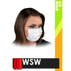   WSW LOOP WHITE univerzális maszk 10 db/doboz - védőfelszerelés