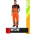 WSW ORANGE MILLING technikai bélelt kantáros deréknadrág - munkaruha