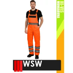   WSW ORANGE MILLING technikai bélelt kantáros deréknadrág - munkaruha