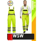 WSW YELLOW MILLING technikai bélelt kantáros deréknadrág - munkaruha
