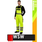 WSW YELLOW MILLING technikai bélelt kantáros deréknadrág - munkaruha