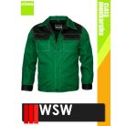 WSW SIETE GREEN technikai kevertszálas munkakabát - munkaruha