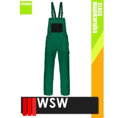 WSW SIETE GREEN technikai kevertszálas kantáros munkanadrág - munkaruha
