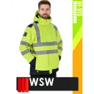 WSW MULTISTA YELLOW 3IN1 ESD technikai bélelt láthatósági multinorm télikabát - munkaruha