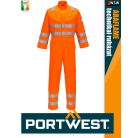 Portwest MODAFLAME ORANGE technikai ív és lángálló láthatósági overál - munkaruha