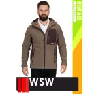 WSW NEW AGE BEIGE technikai polár softshell prémium pulóver - munkaruha