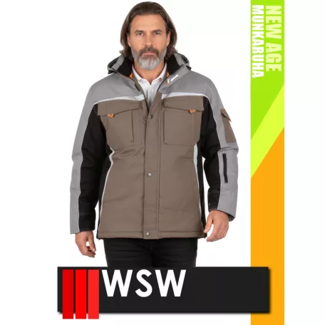 WSW NEW AGE BEIGE technikai vízálló prémium munkakabát - munkaruha