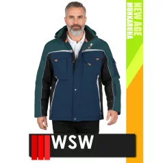   WSW NEW AGE MIDNIGHTORANGE technikai vízálló prémium munkakabát - munkaruha