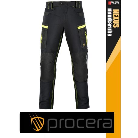 Procera ELASTIC BLACK NEXUS stretch slimfit deréknadrág - munkaruha