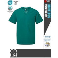   Onna Medical LIMITLESS GREEN prémium stretch egészségügyi férfi tunika - munkaruha