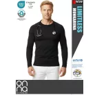 Onna Medical LIMITLESS BLACK prémium stretch egészségügyi férfi felső - munkaruha