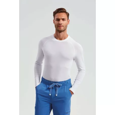 Onna Medical LIMITLESS WHITE prémium stretch egészségügyi férfi felső - munkaruha