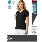 Onna Medical LIMITLESS BLACK prémium stretch egészségügyi női tunika - munkaruha