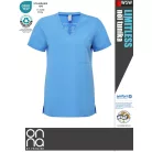 Onna Medical LIMITLESS BLUE prémium stretch egészségügyi női tunika - munkaruha