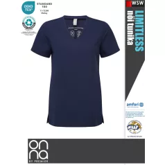   Onna Medical LIMITLESS NAVY prémium stretch egészségügyi női tunika - munkaruha