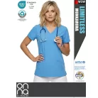 Onna Medical LIMITLESS BLUE prémium stretch egészségügyi zsebes női tunika - munkaruha