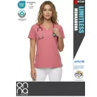 Onna Medical LIMITLESS PINK prémium stretch egészségügyi zsebes női tunika - munkaruha