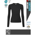 Onna Medical LIMITLESS BLACK prémium stretch egészségügyi női felső - munkaruha