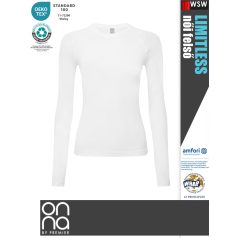   Onna Medical LIMITLESS WHITE prémium stretch egészségügyi női felső - munkaruha
