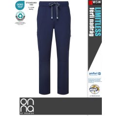   Onna Medical LIMITLESS NAVY prémium stretch egészségügyi férfi nadrág - munkaruha