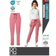   Onna Medical LIMITLESS PINK prémium stretch egészségügyi női nadrág - munkaruha