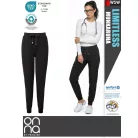 Onna Medical LIMITLESS BLACK prémium stretch egészségügyi női jogger nadrág - munkaruha