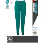Onna Medical LIMITLESS GREEN prémium stretch egészségügyi női jogger nadrág - munkaruha