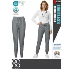 Onna Medical LIMITLESS GREY prémium stretch egészségügyi női jogger nadrág - munkaruha