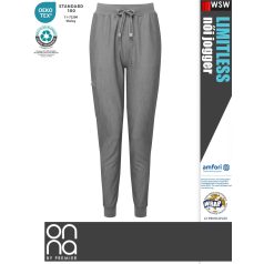   Onna Medical LIMITLESS GREY prémium stretch egészségügyi női jogger nadrág - munkaruha