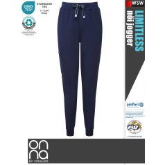   Onna Medical LIMITLESS NAVY prémium stretch egészségügyi női jogger nadrág - munkaruha