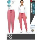 Onna Medical LIMITLESS PINK prémium stretch egészségügyi női jogger nadrág - munkaruha
