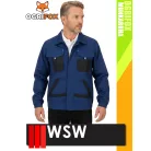 WSW OGRIFOX NAVY technikai kevertszálas férfi munkakabát - munkaruha